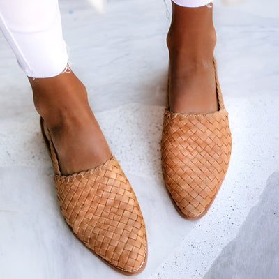 Whisper - Sandalias piel trenzada mujer elegantes