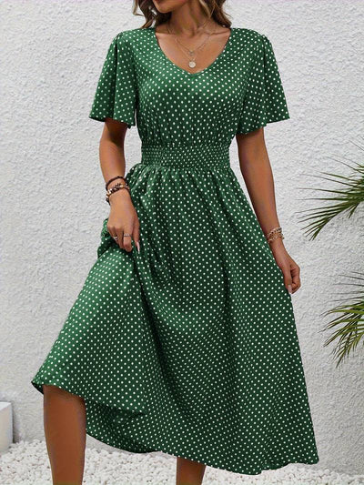 Melanie - Vestido con Estampado Floral Vibrante para Primavera y Verano