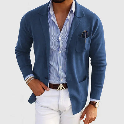 Nico – Elegante blazer de hombre con solapa y botones