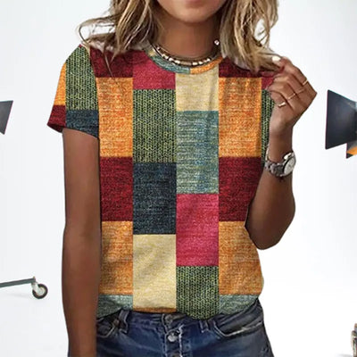 Anna - Camiseta de Tirantes a Rayas Vivas para Días Soleados