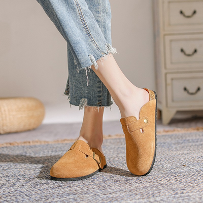 Davina - Mocasines Unisex de Gamuza en Estilo Old Money