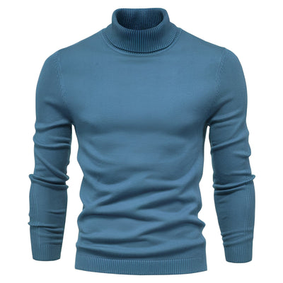 Jonah - Sencillo suéter de cuello alto para hombres