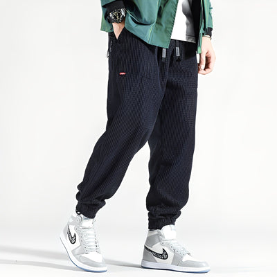 Kodey - Pantalones de pana anchos y casuales para hombres