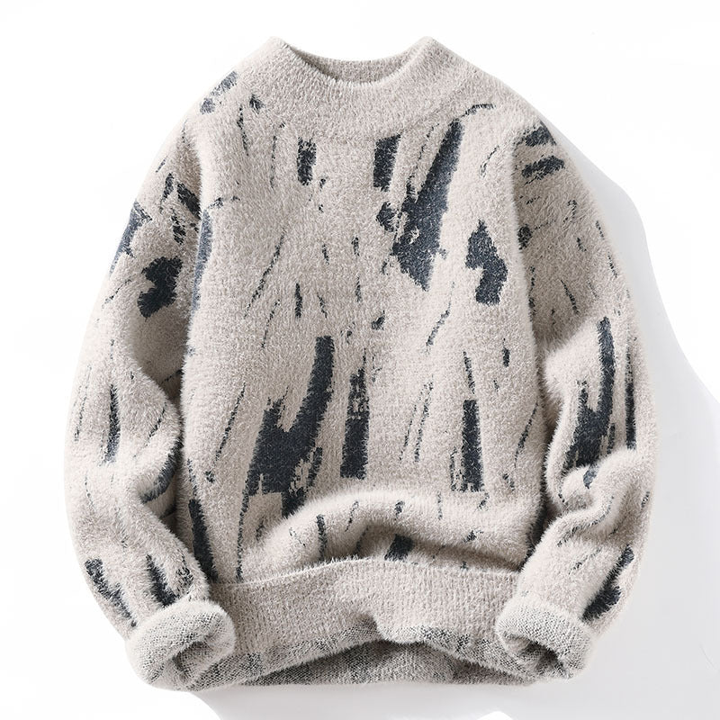 Damian - Elegante sudadera de forro polar para hombres