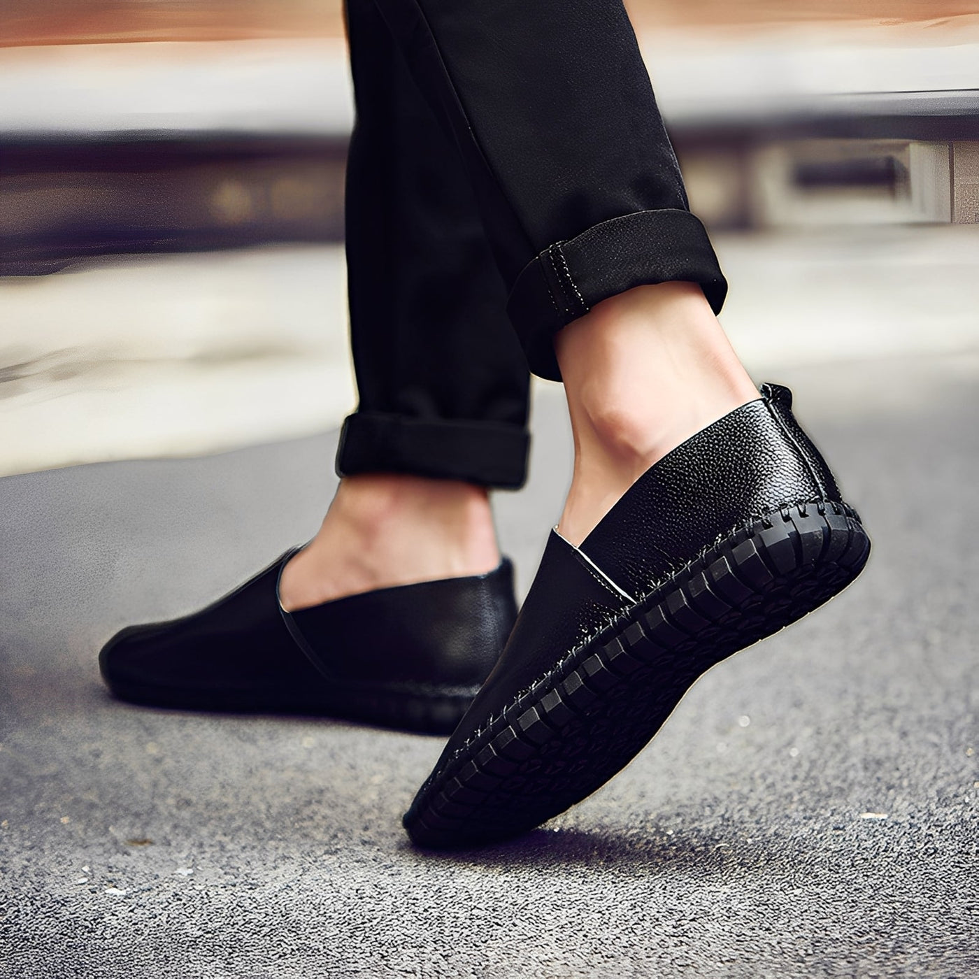 Neville - Elegantes Zapatos de Cuero para Hombres