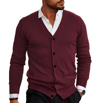 Bradley - Casual, sencillo cardigan para hombres