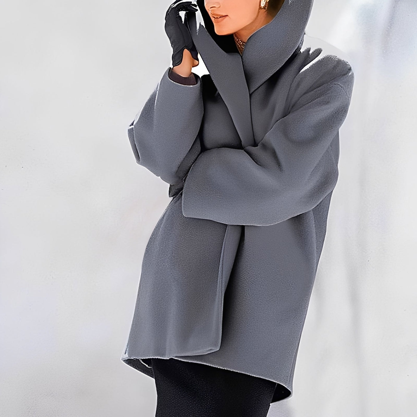 Dannie - Elegante capa de lana para mujer