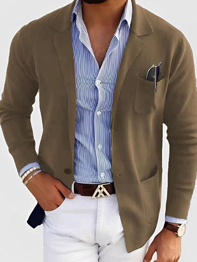 Jordan - Elegante Blazer con Bolsillos para Hombres