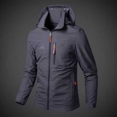 Dalton - Chaqueta impermeable con capucha para hombres