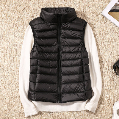 Azalea - Casual, ligera, acolchada chaqueta de plumas para mujeres