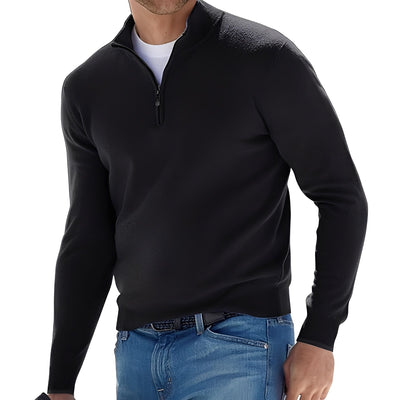 Fredric - Suéter Casual con Cierre para Hombres