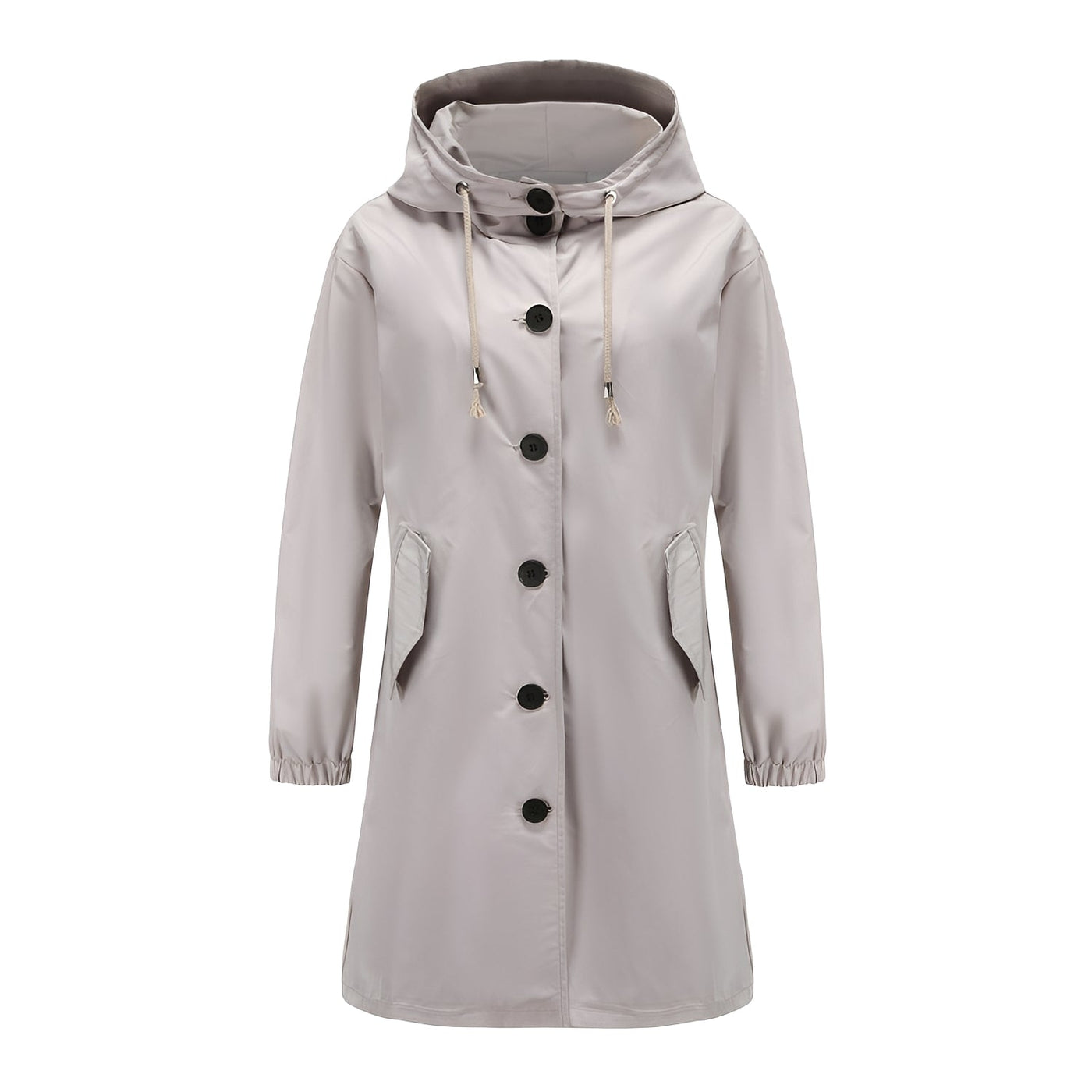 Vivyan - Chaqueta impermeable con capucha para mujeres