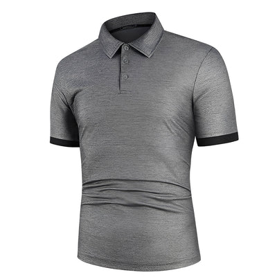 Lloyd - Camiseta Polo de Manga Corta Casual para Hombres