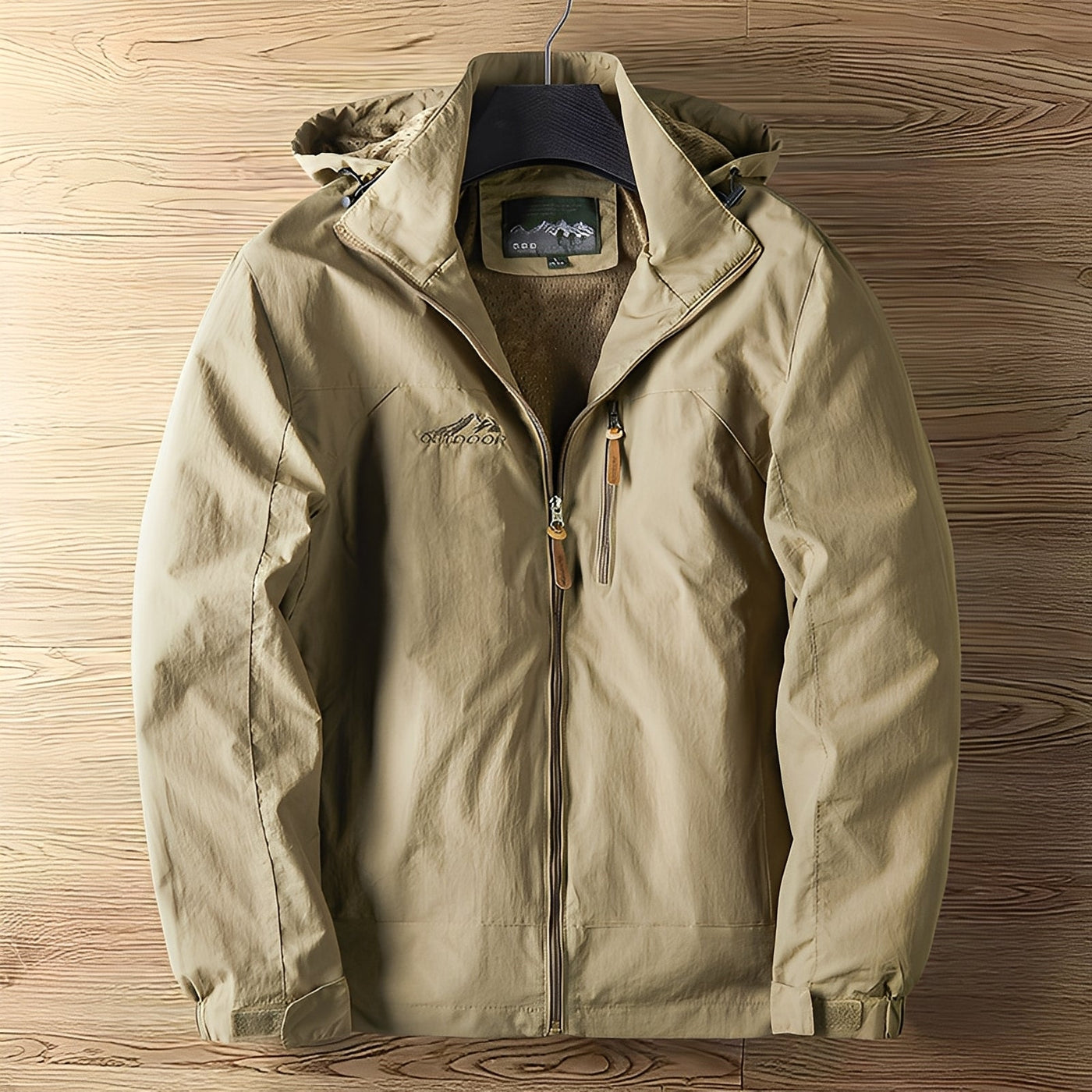 Reuben - Casual, gruesa chaqueta exterior para hombres