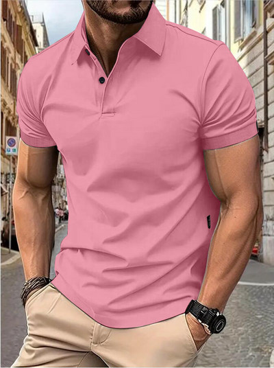 Blake - Camiseta Polo de Verano para Hombres en Ajuste Delgado