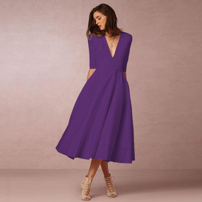Sharise - Vestido Casual con Escote en V para Damas