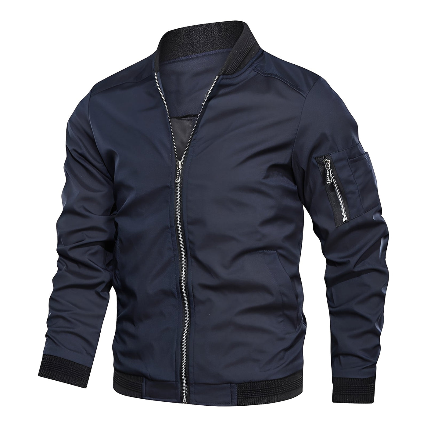 Garret - Elegante chaqueta bomber ajustada para hombres