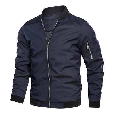 Garret - Elegante chaqueta bomber ajustada para hombres