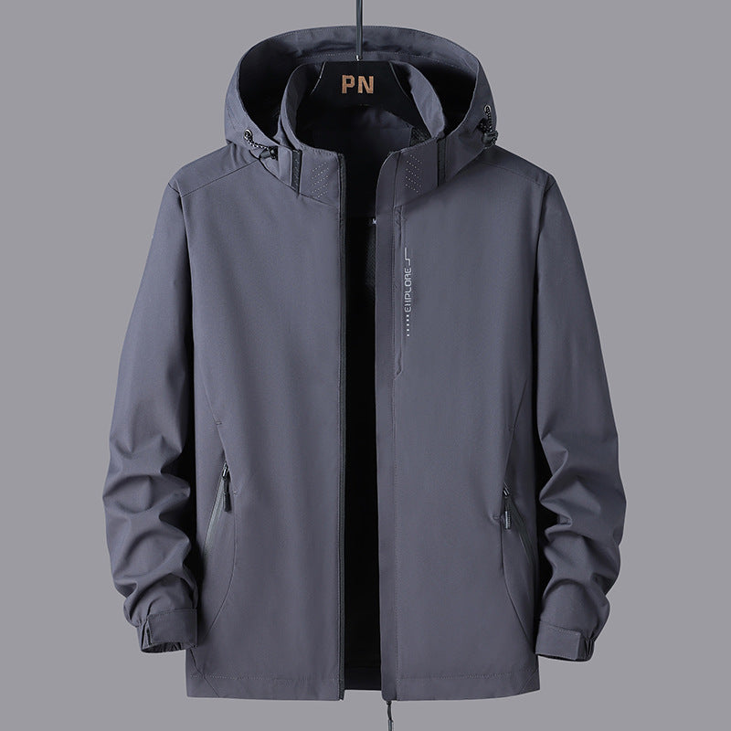 Reece - Elegante Chaqueta Shell Unisex con Capucha