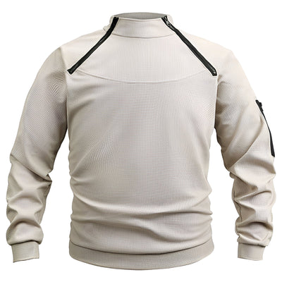 Wilbur - Polar deportivo con cremallera para hombres