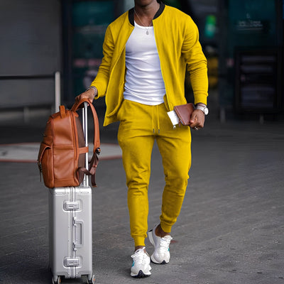 Dillon - Conjunto Simple de Chaqueta y Pantalones para Hombres