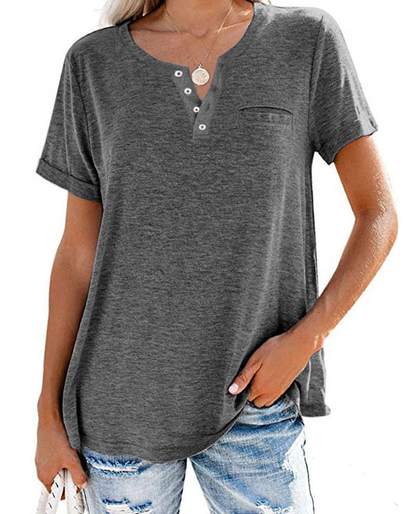 Élodie – Camisa de Mujer de Manga Corta