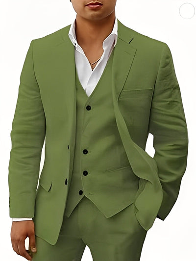 Thorley - Conjunto formal de tres piezas para hombres