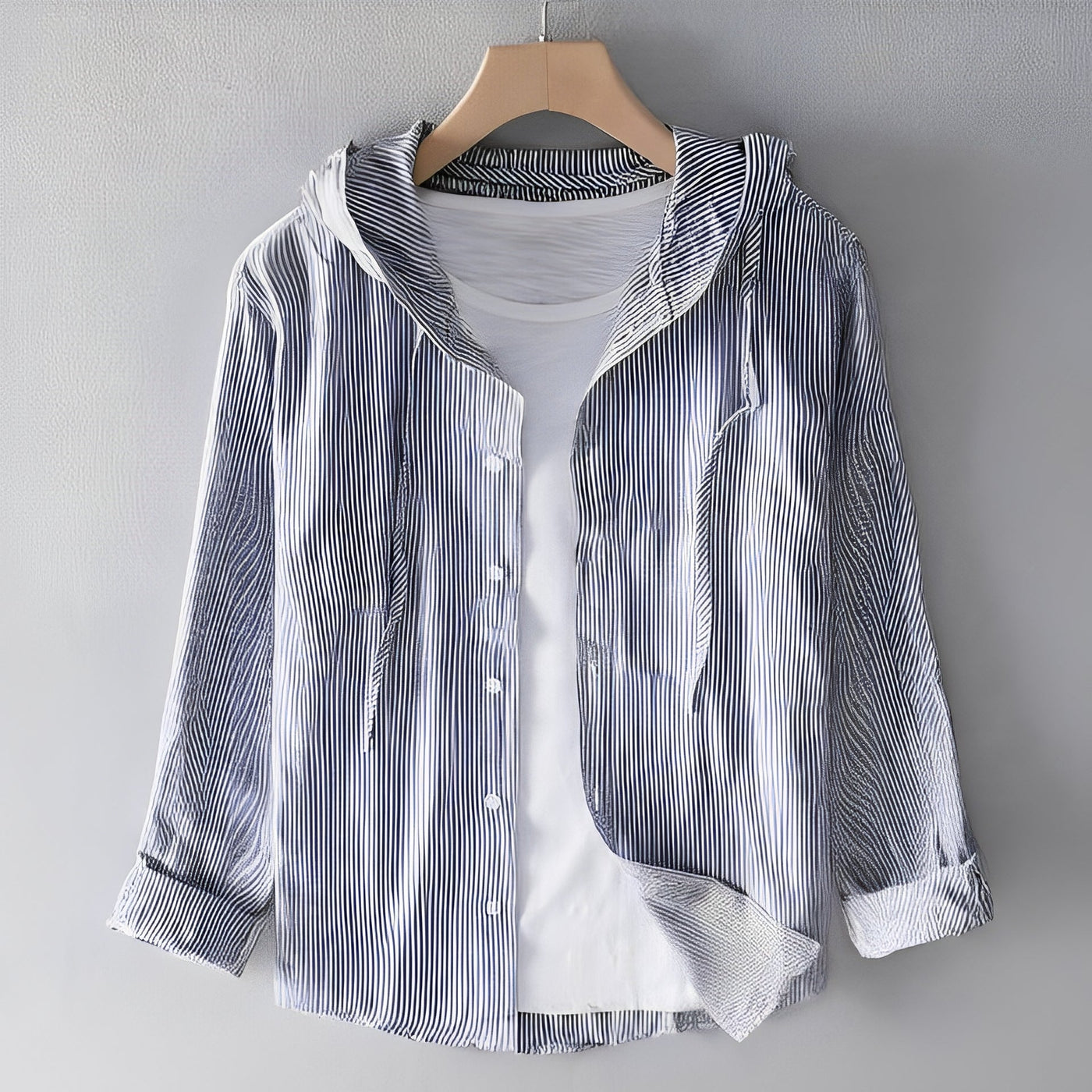 Emmerson - Camisa Casual con Capucha para Hombres