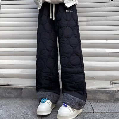 Charles - Cálido, acolchado pantalón de forro polar para hombres