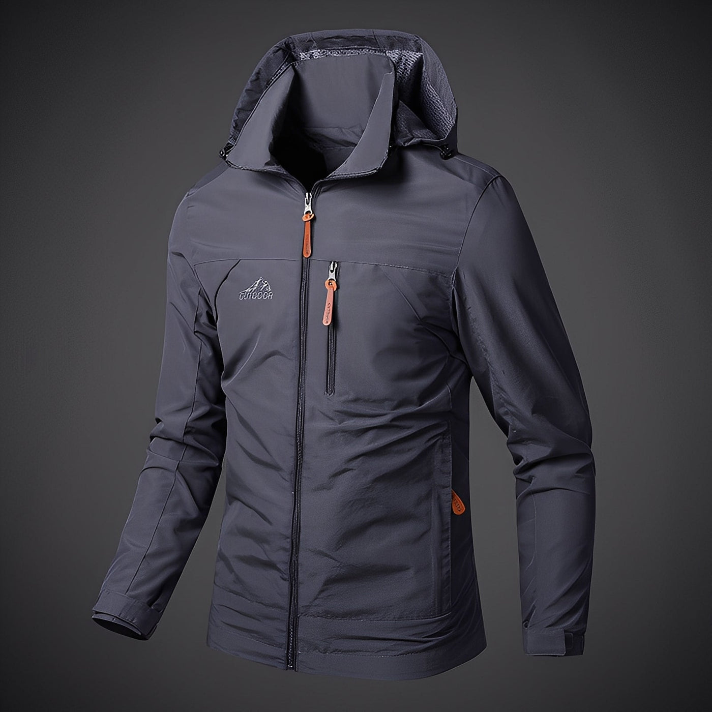 Finnegan - Chaqueta Casual al Aire Libre con Capucha para Hombres
