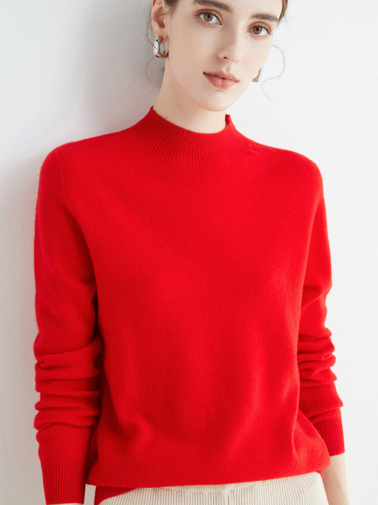 Rhoda - Sencillo suéter de cashmere para mujeres