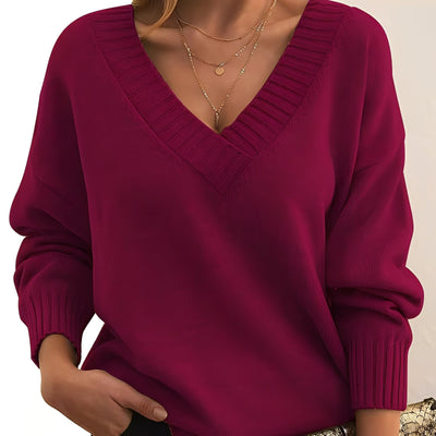 Merideth - Simple, versátil suéter para mujeres