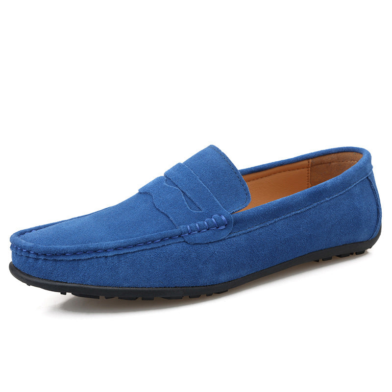 Gibson - Mocasines retro de gamuza para hombres