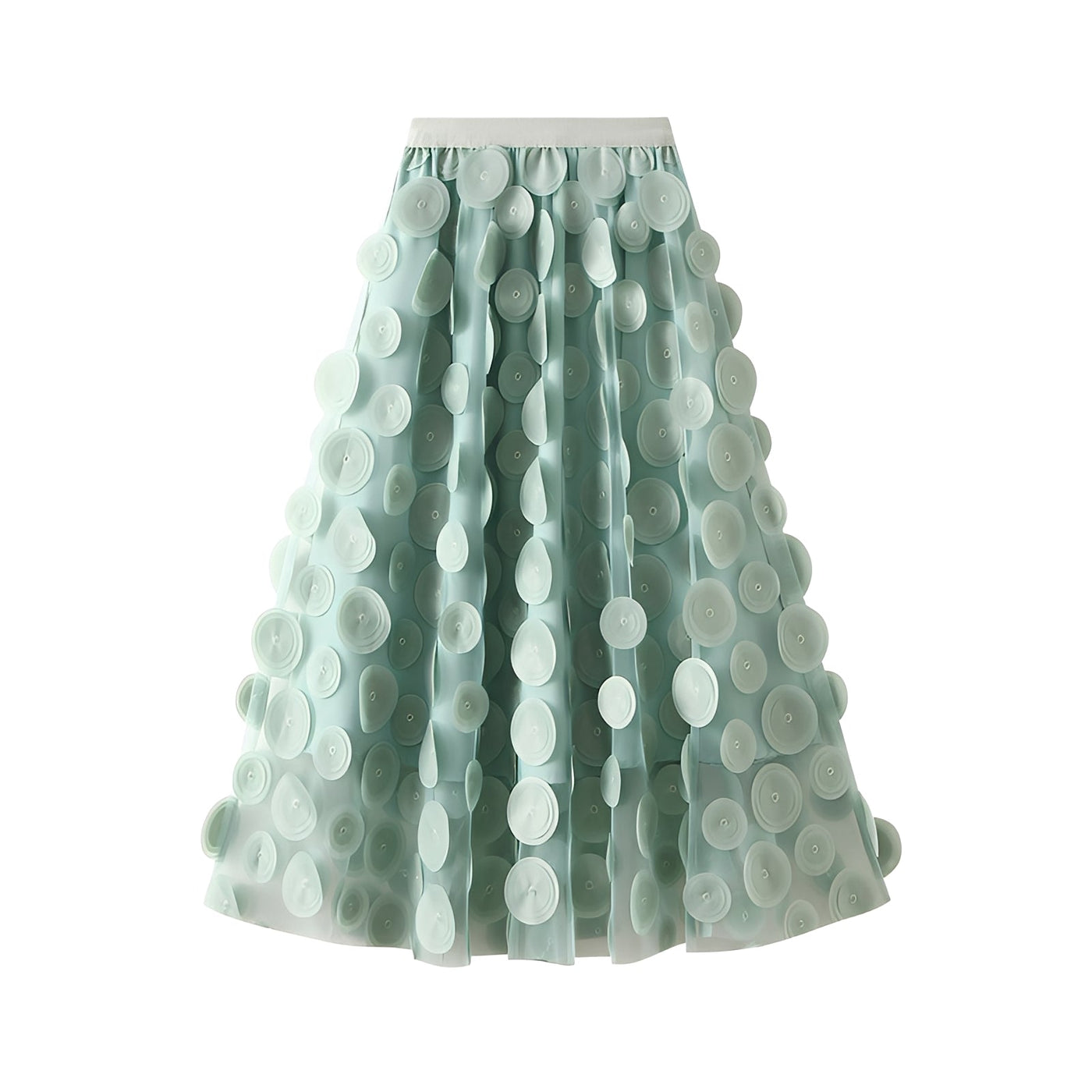 Salome - Elegante falda con puntos para mujeres