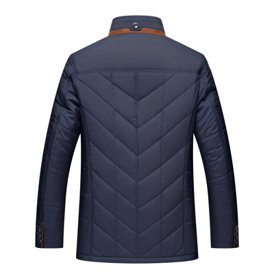 Rodney – Elegante, chaqueta acolchada con botones para hombres