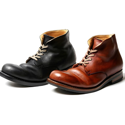 Roscoe - Botas clásicas con caña redonda para hombres