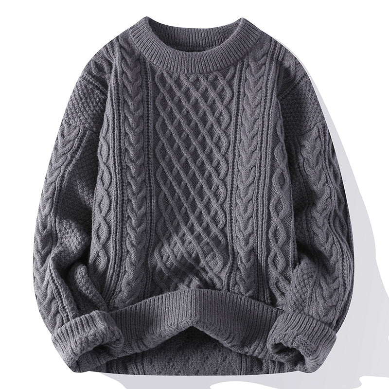 Griffin - Elegante suéter de punto holgado para hombres