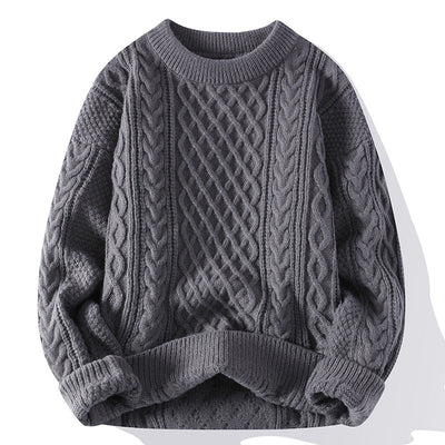 Griffin - Elegante suéter de punto holgado para hombres
