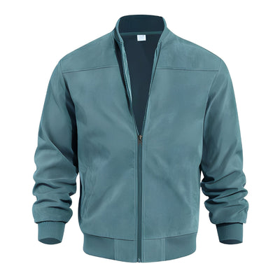 Easton - Clásica, elegante chaqueta de gamuza para hombres