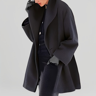 Natalia - Moderna chaqueta de lana holgada para mujeres