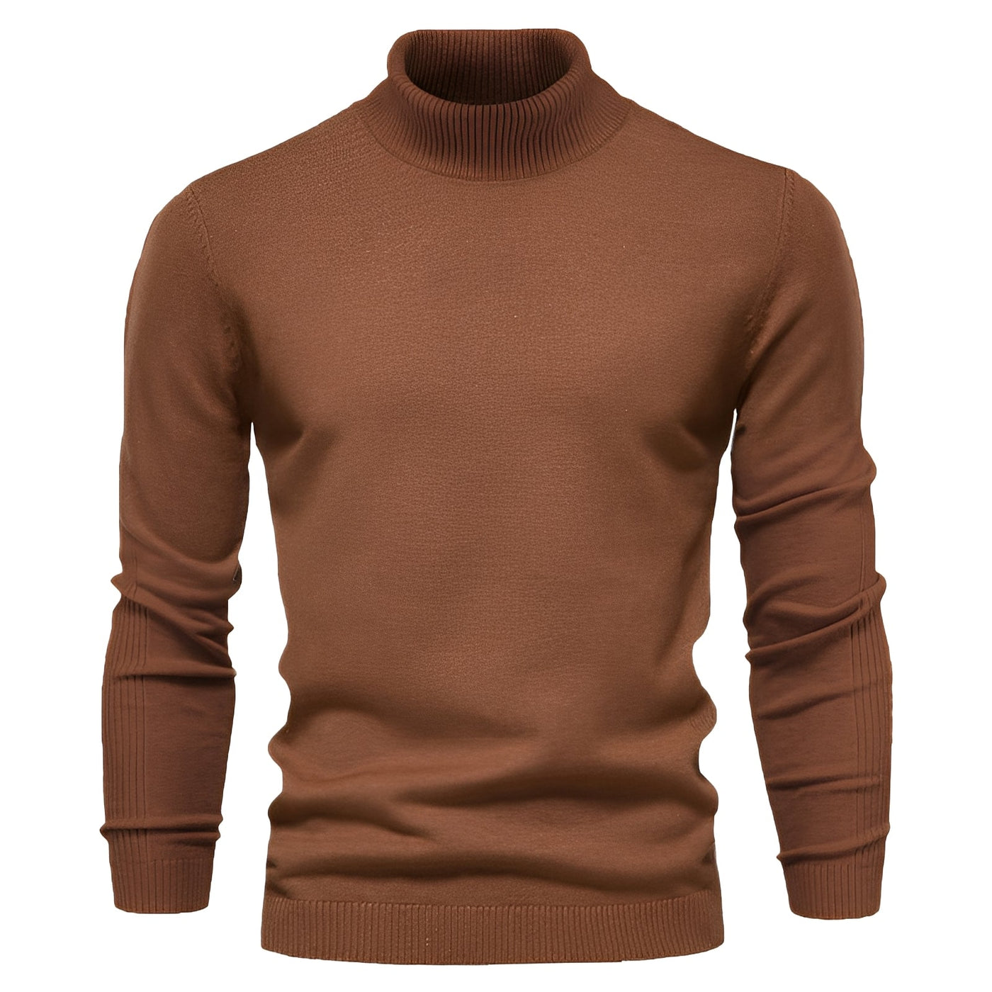 Jonah - Sencillo suéter de cuello alto para hombres