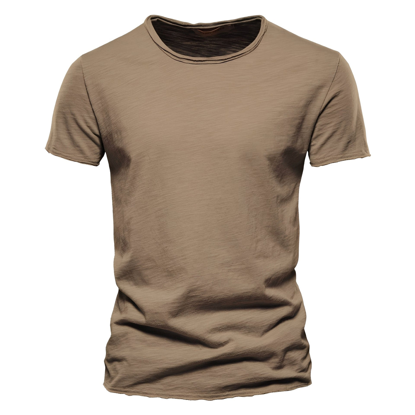Roderick - Camiseta Casual de Manga Corta de Algodón para Hombres