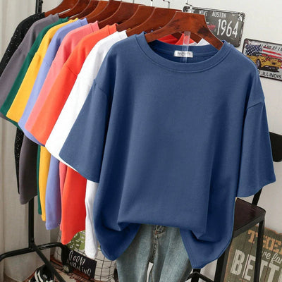 Arabella - Camiseta Oversize de Algodón para Mujer