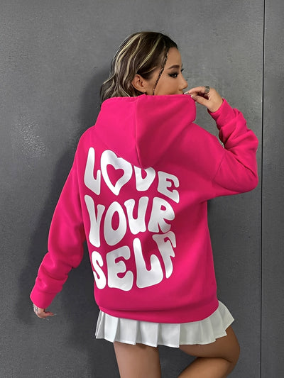 Marian - Moderna sudadera con diseño de declaración para mujeres