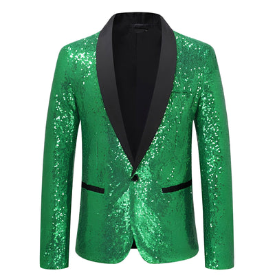 Jerome - Clásico, elegante blazer de lentejuelas para hombres