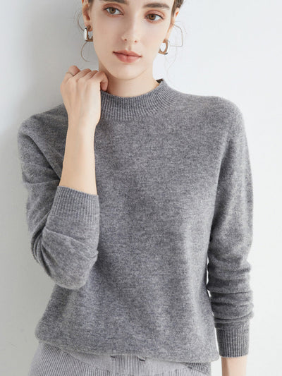 Rhoda - Sencillo suéter de cashmere para mujeres