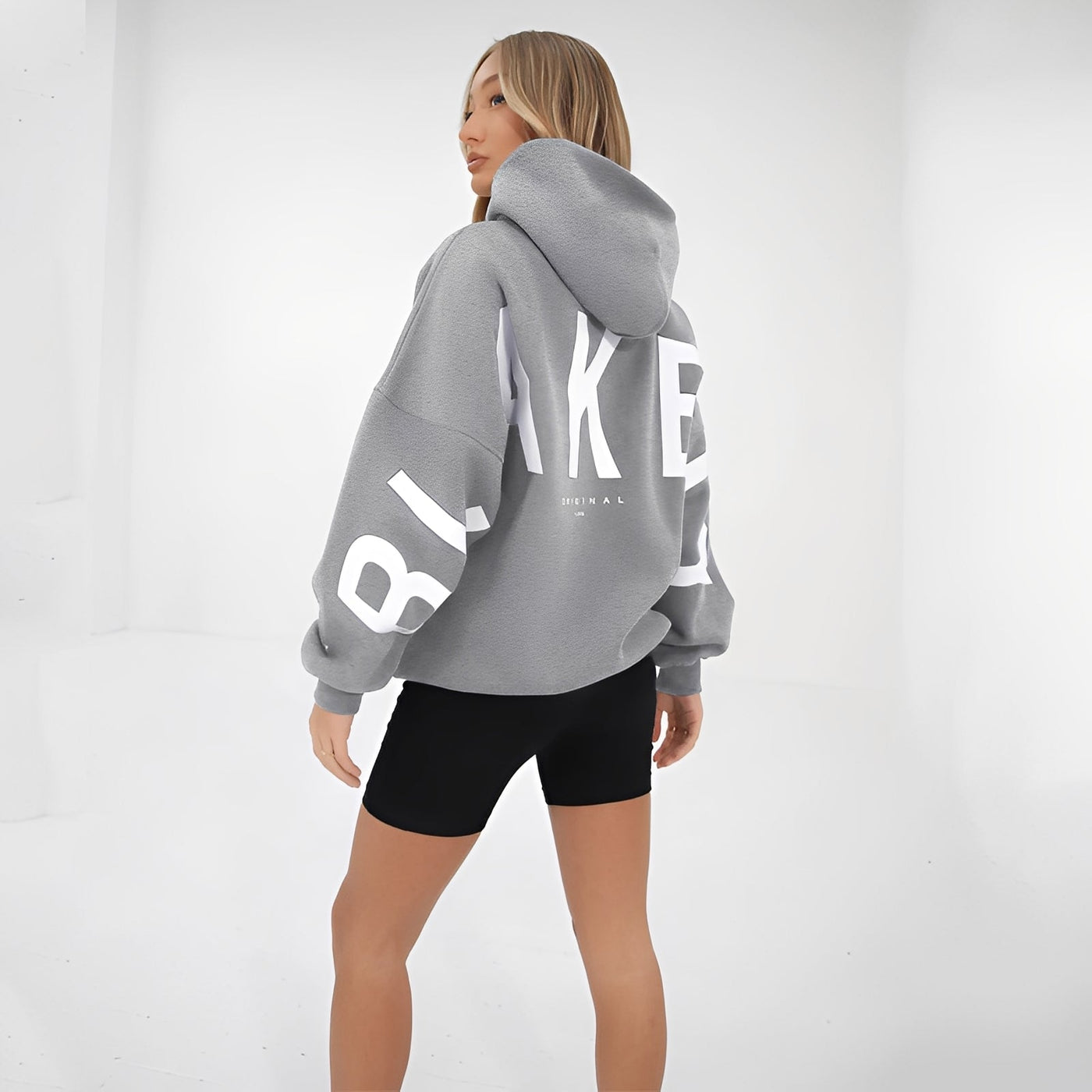Amanda - Chaqueta con capucha caliente con estampado de moda para mujeres