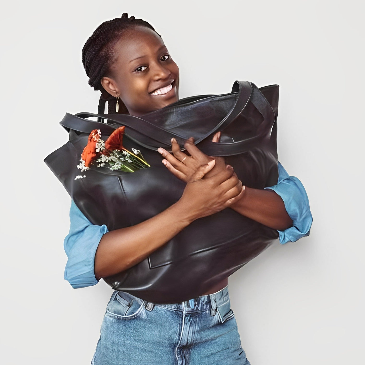 Romayne - Bolso Clásico de Cuero para Mujeres