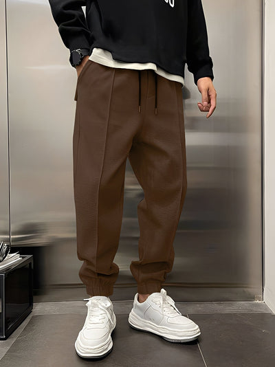 Wallace - Pantalones deportivos casuales holgados para hombres