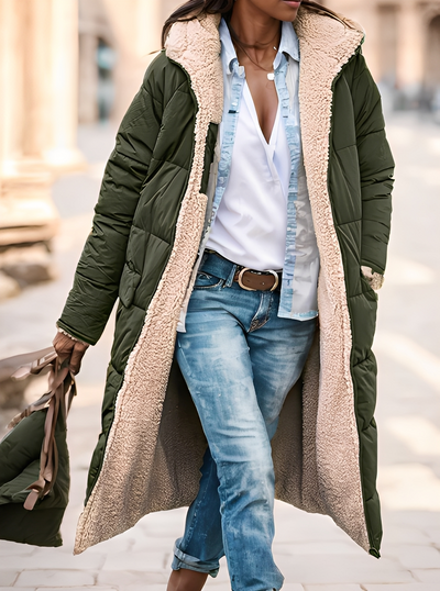 Hazel - Abrigo Parka acolchado cálido para mujeres
